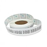 Étiquettes de sécurité 4cm x 4cm, RF 8.2Mhz - Code barres