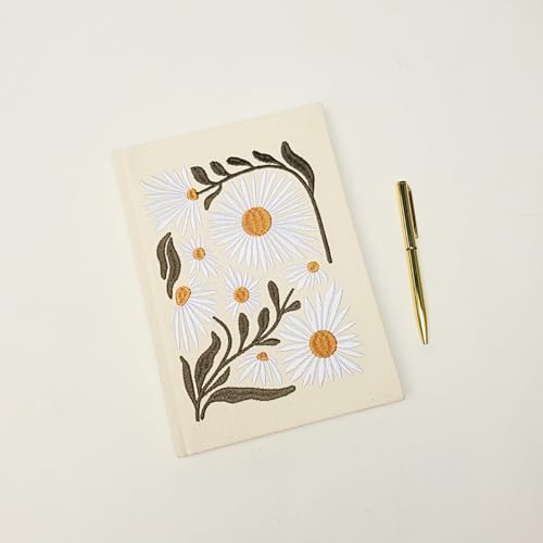 Diario de tela bordado Lady Jayne con diseño floral exclusivo de alta gama 5