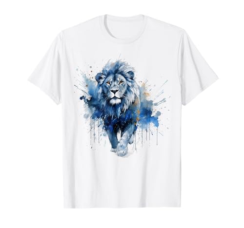 Illustration du Lion - Lion Animal du Zoo T-Shirt