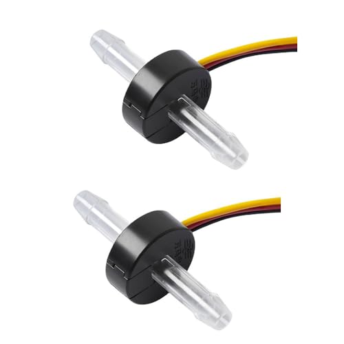 HJJSPOLS01 Intelligent Detection Liquid Level Sensor Connected Pipeline Liquid Level Water Level Switch Small 5mm Diameter Tube Level Detector,Pack of 2