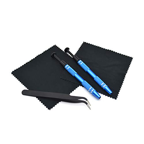 Image of RUNJRX Keyboard Lube Kit with Tweezers,4-Claw Grabber,Lube Pan for Custom Keyboard, Keyboard Lube Tools