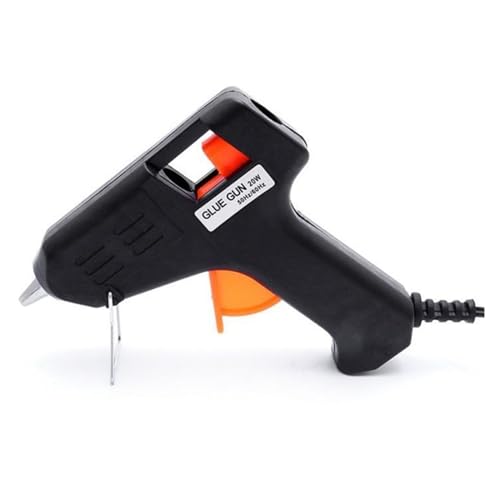 Pistola De Pegamento Fusión En Caliente 20W, Mini Pistolas Industriales, Barras, Herramienta Reparación Termoeléctrica Temperatura Calor For Manualidades DIY Calentamiento RáPido