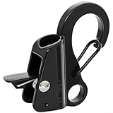 Boot für Kotflügel, verstellbare Schiebeseil-Haken mit Schnellspannklemme, Edelstahl in Marinequalität für sicheres Andocken (1,6 cm)