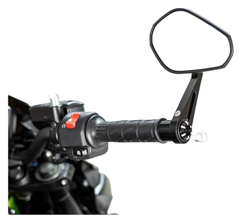 Espejos retrovisores moto Kawasaki Z650 Z300 antivibración visión clara 5