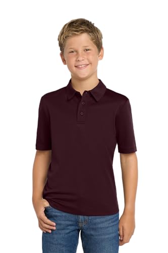 Port Authority Youth Silk Touch Performance Polo miniatura 1
