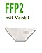 Produktbild 1xFFP2 NR D mit Ventil