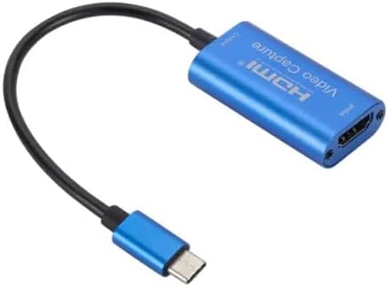 4K HDMI Capture Card, USB-C, Video Recording and Streaming, Compatible with OBS, for Gaming and Camera