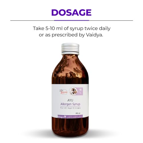 Ayu Allergen Syrup by The Haven Essence | 180 ML