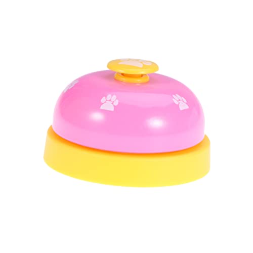 INOOMP Puppy Potty Training Aid Dog Training Bells Sound Large Flat Button for Dogs Random