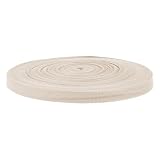 Beige Baumwollgewebe Gurtband für Bastel und Verpackungsarbeiten, 2 CM