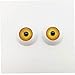 TOPofly 8pcs 12mm cúpula de Cristal Ojos Humanos Realista Arte Esculturas muñecas...