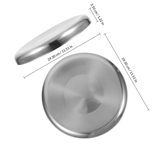 Siège de remplacement en acier pour tabouret argenté DOITOOL - 3