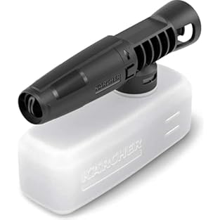 Powerful Foam - Effortless and thorough cleaning of various surfaces. Adjustable Spray Angle - Enables comfortable vertical and horizontal work. Easy Change of Different Detergents Transparent Detergent Tank - Fill level is visible at all times