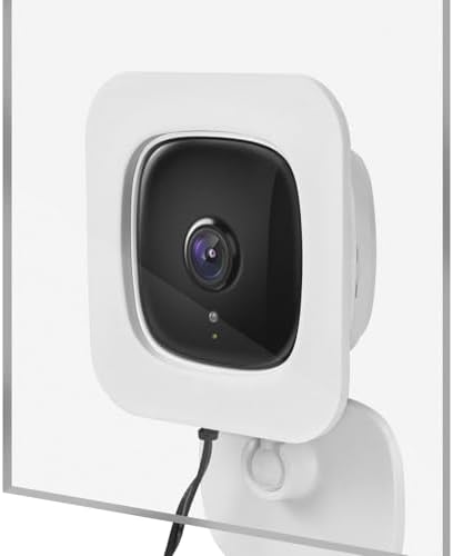 2 Pack Security Camera Window Mount Fits for Tapo Indoor Security Camera C100, C110, No Drill No Screws Installation Required, Anti-Theft Strong Adhesive Tape Bracket, White