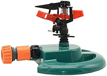 調節可能な庭の芝生スプリンクラーとノズルホルダー回転散水ロッカーノズル庭温室散水 1 個 (Color : 3I4 hose)