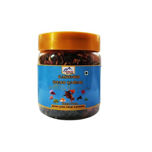 BARKAH Kashmiri Shahi Kahwa - Kashmiri Sugar Free Qawah - Premium Kashmiri Shahi Qawha without Sugar - Kashmiri Kahwa 50 grams