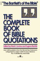 The Complete Book of Bible Quotations 0739402927 Book Cover