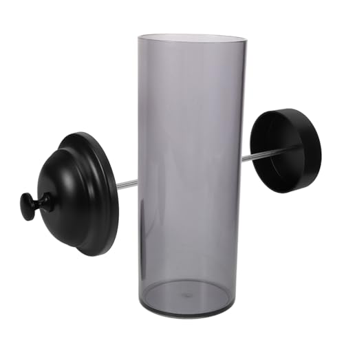 Unomor Straw Holder with Lid Multi Use Storage Organizer for Countertop Elegant Design for Smoothie and Wide Straws Straw Dispenser for Home