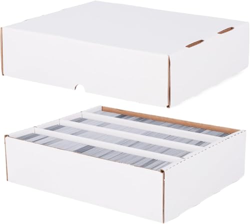 BCW 3200 Count Storage Box (Full Lid) - 1ct | Cardboard Box for Cards