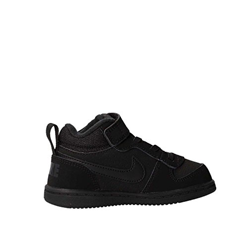 Nike 870027-001_001 Toddlers Court Borough Mid (Tdv) Black/Black Basketball Shoe 9 Infants Us thumb #4