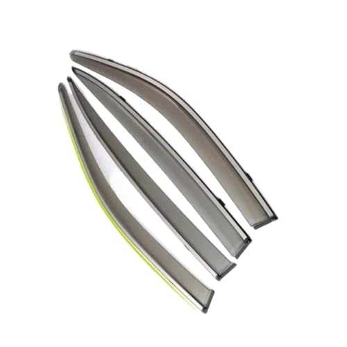 Déflecteur vitre latérale et pare-soleil pour rouler sous la pluie en Volvo S60 2011-2015