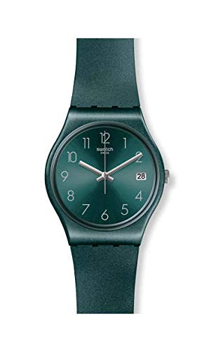 Preisvergleich Produktbild Swatch Damen Analog Quarz Uhr mit Silikon Armband GG407