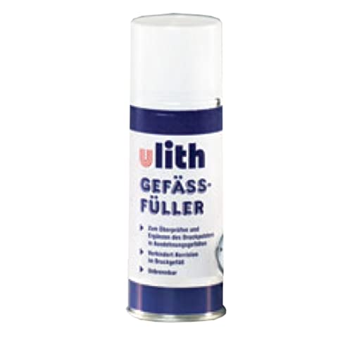Ulith Gefäßfüller brennbar/unbrennbar ist FCKW-frei und dient zu der Überprüfung und Ergänzung des Druckpolsters in den Ausdehnungsgefäßen (brennbar)
