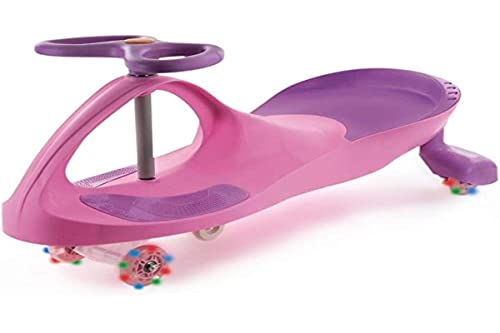 Zippy Car Carrinho Gira Gira, Suporta Até 100 Quilos, Rosa