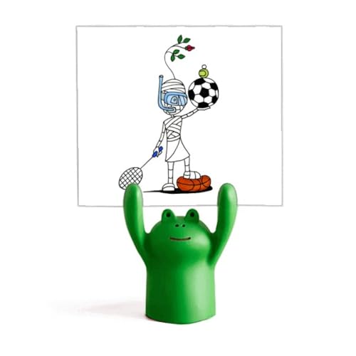 Support pour mémo de ballons de football grenouille cadeau original enfant et adulte