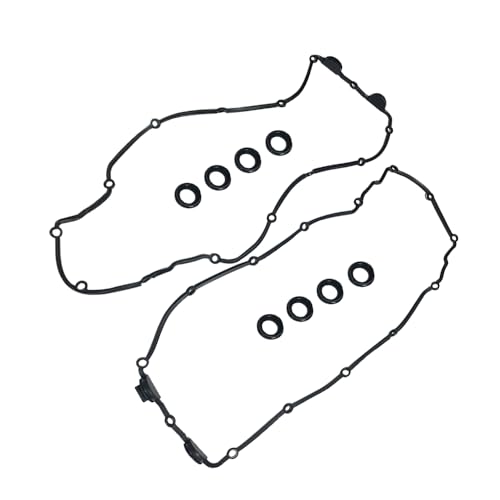 Image of AW3420000 Engine Valve Cover Gasket Set Compatible with Maserati GranCabrio GranTurismo Quattroporte，Replace 211219, 211220, 223982