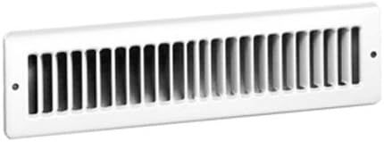 Ameriflow 427w14x2 Grille Toe Space, White, 14in X 2in