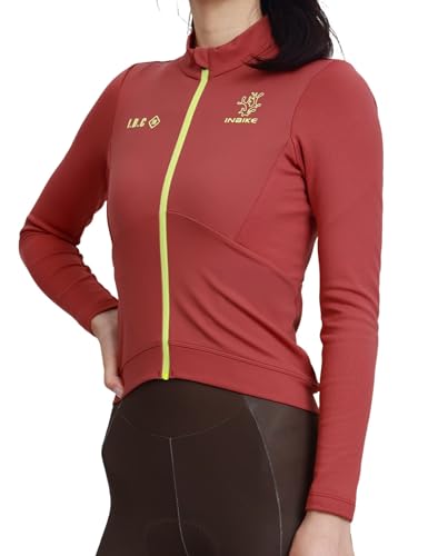 INBIKE Cycling Jersey Women Winter, Thermal Cycling Jacket Quick Dry,