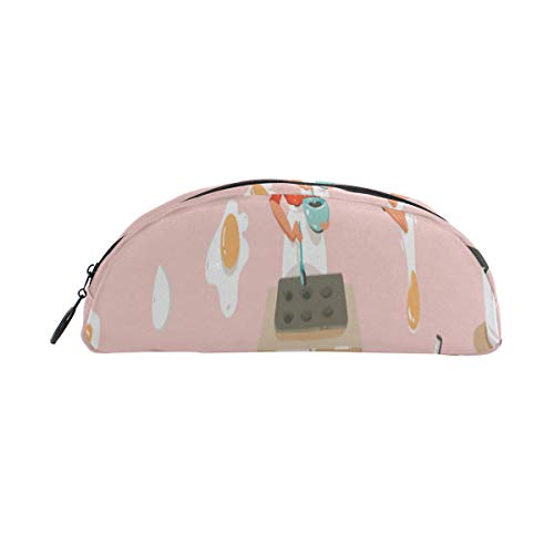 Caja de lápices Bolso Torta Bocaditos deliciosos Modelo Bolso Organizador Estuche Lápiz Bolsa Bolsa Cremallera Para estudiantes Clase Niños Niño Niña Escuela Bolso pequeño lápiz