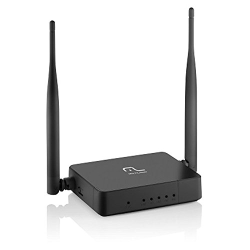 Roteador Multilaser RE171 300MBPS 4PORTAS 2 Antenas Removiveis Preto