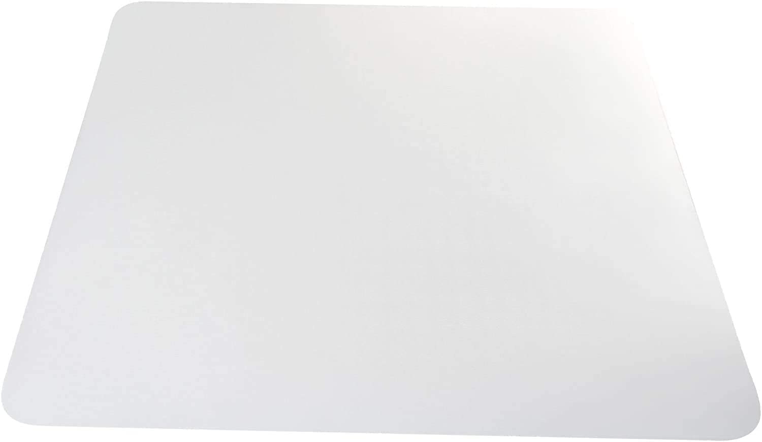 Office Marshal® Vloerbeschermingsmat in trendy kleuren, voor harde vloeren, zonder schadelijke weekmakers of pvc, afmetingen en vele kleuren naar keuze, koperbruin, 90 x 120 cm