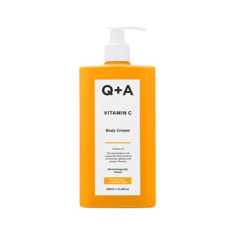 Q+A Vitamin C Körpercreme, enthält Inhaltsstoffe Cover