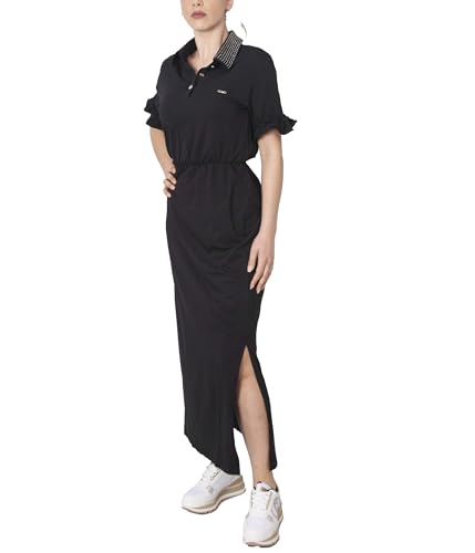 Liu-jo Damenkleid Schwarz Ta3166 js088, Schwarz , XL