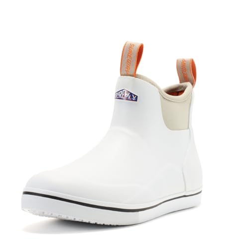 Image of SUREWAY Women's Deck Boots Professional Non-Slip Fishing & Ankle Deck Boot Waterproof Rain Boots