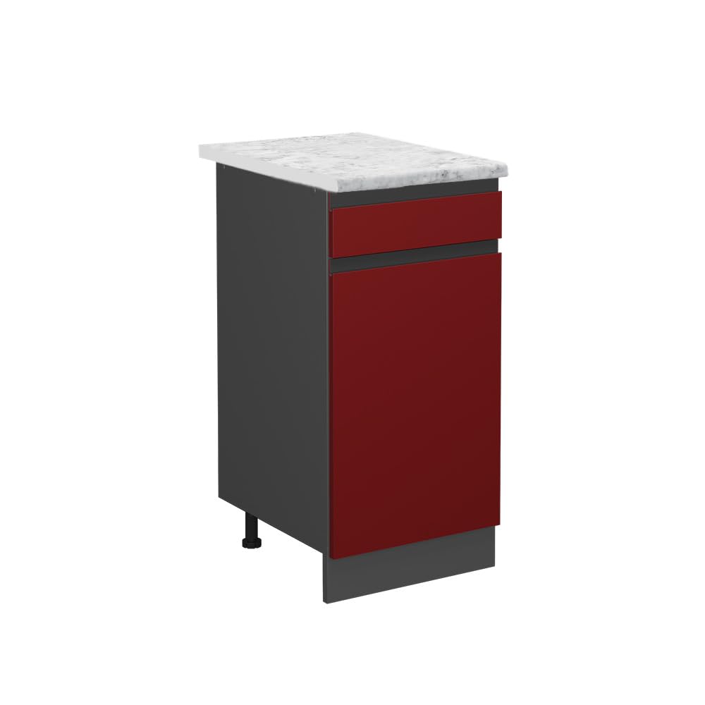 Vicco Kitchen base cabinet "Raul", Red/Anthracite 40 cm — image 1
