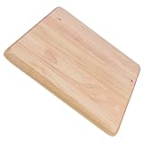WEKADRIN Taburete de Madera Cuadrado para Barra Asiento de Repuesto de Superficie Pulida Resistente Manchas Diseño Clásico para Restaurantes y Hogares
