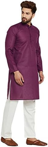 Men's Cotton Linen Pathani Kurta Salwar3