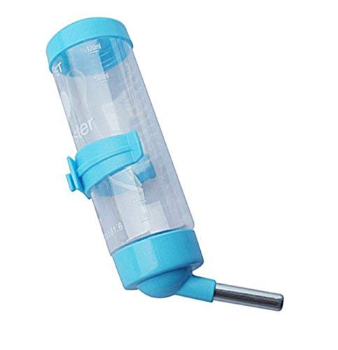 Sage Square 125 ml Leak Proof Water Bottle for Hamster/Dwarf/Gerbil/Mice/Guinea Pig/Ferret/Rabbit (Blue) (B083M3BB7F) Amazon Price History, Amazon Price Tracker