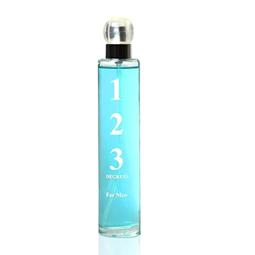 Meta-Bosem 123 Degrees, Men's Cologne Eau De Parfum Natural Spray - Floral Element - Masculine Scent - Great Holiday Gift - For All Day Use - A Classic Bottle, 3.4 Fluid Ounce/100Ml #TOP2