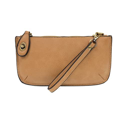 Image of Joy Susan Women's Fashion Purse Mini Crossbody Wristlet Clutch Handbag - Golden Oak