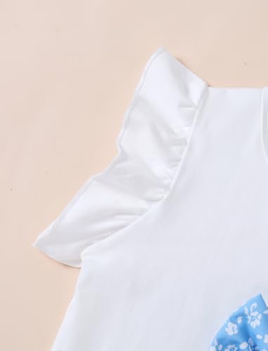Image of Girls Summer Outfits Cute Sleeveless Top High Waisted Short Sets with Pockets Teen Girl Clothes Size 6-14 T
