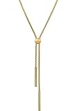 tietzian héritier collier gold 585 Kettenart: Ankerkette Liebeskind LJ-0146-N-85 Damen Collier Edelstahl Gold 85 cm