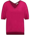 Verlängertes Rückenteil Gerry Weber Damen Leichter 1/2 Arm Pullover leger Deep Fuchsia 38