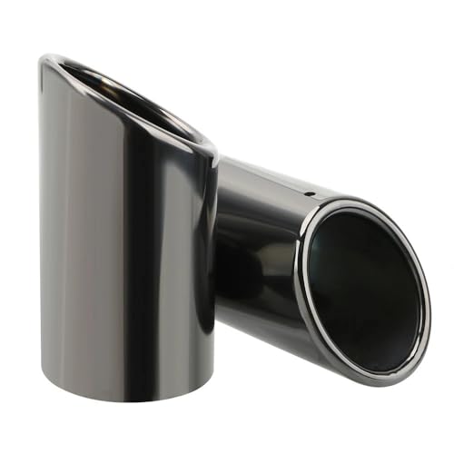 Embout échappement finition chrome miroir accessoires auto pour A4 A3 - 5