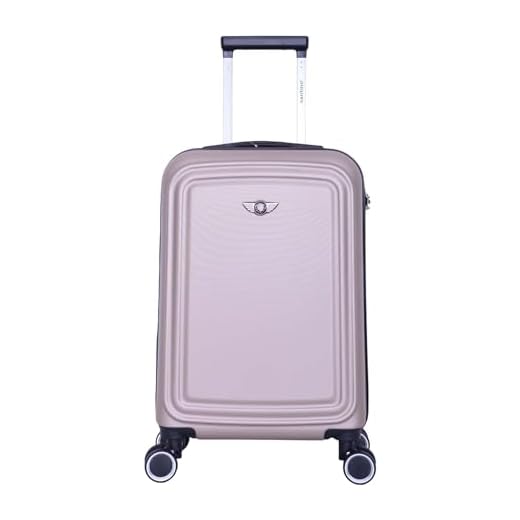 SANTINO, Mala de Bordo Panteão Rígida 360° Santino P- ASDV502P Cor: Dourada