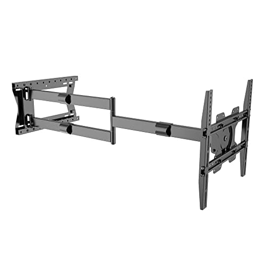 Nanook 2120 Långärmad TV-väggfäste för 32-75-tums TV, extra lång utdrag upp till 120 cm, stark fullt rörlig TV-fäste, lastkapacitet upp till 40 kg, vridbar upp till 180°, max. VESA 400 x 400